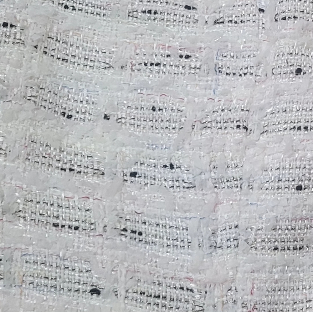 MISA Los Angeles White Tweed Strapless Short Set-Size Med         G66 - Picture 11 of 15